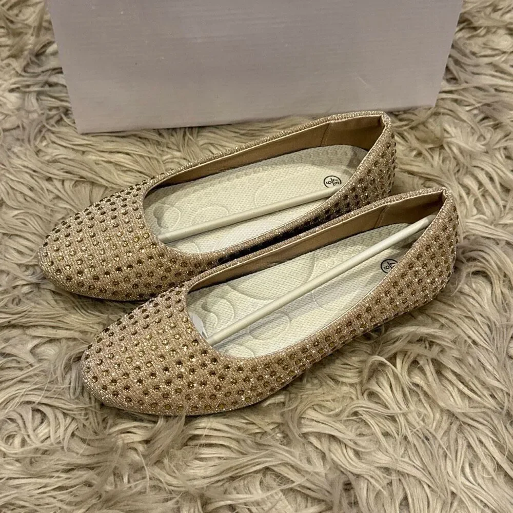 No Brand gold bejeweled